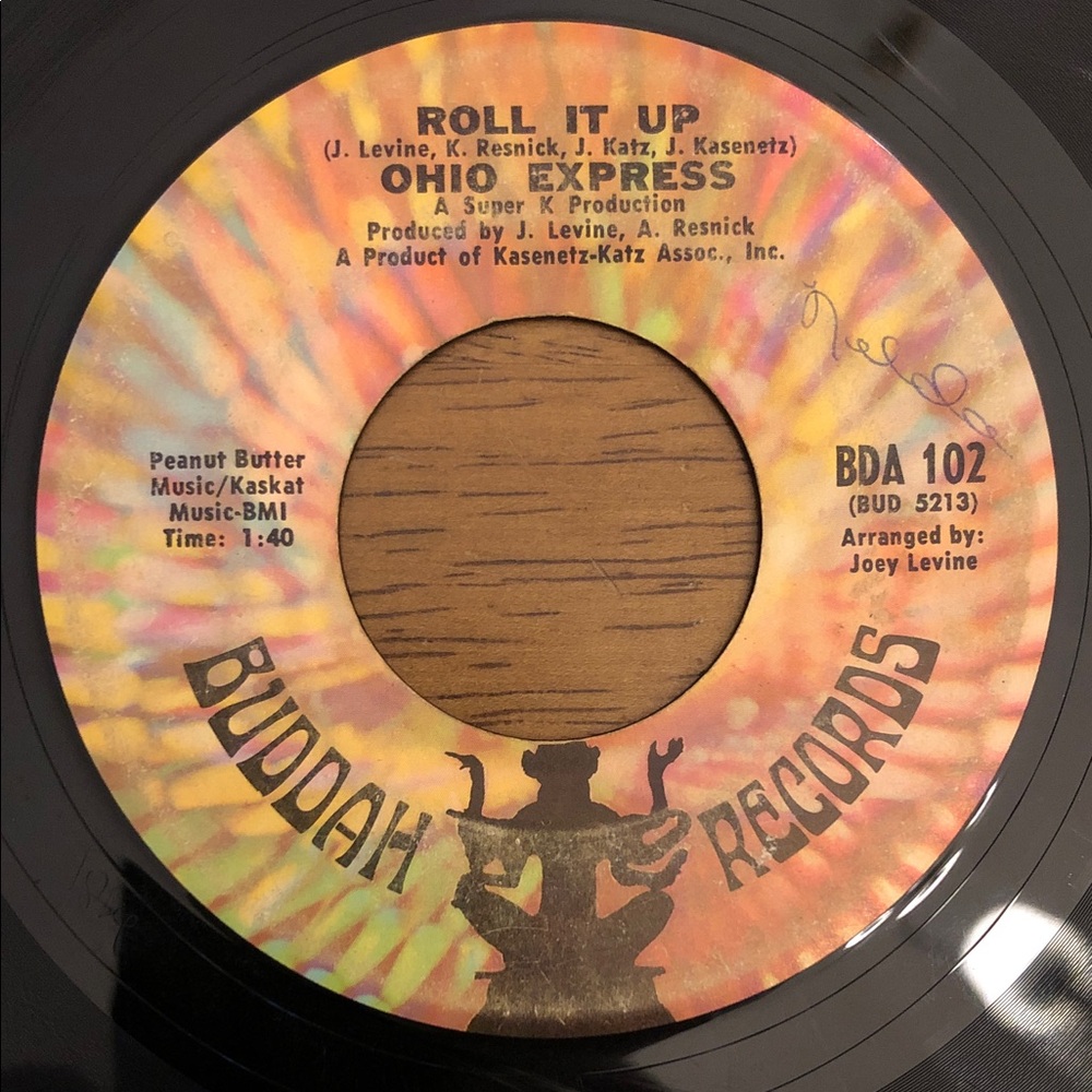 Ohio Express Vinyl 45 Record Mercy/Roll It Up